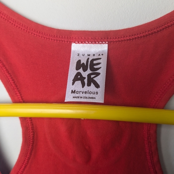 ZUMBA WE AR Tank Top Women Bleu And Red No Size (Looks Like Medium) - Picture 4 of 9